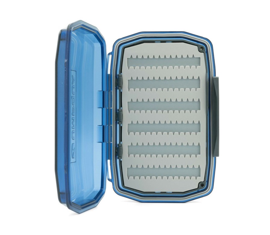 Accessories * | Umpqua Upg Waterproof Essential Medium Blue Fly Box Less Expensive