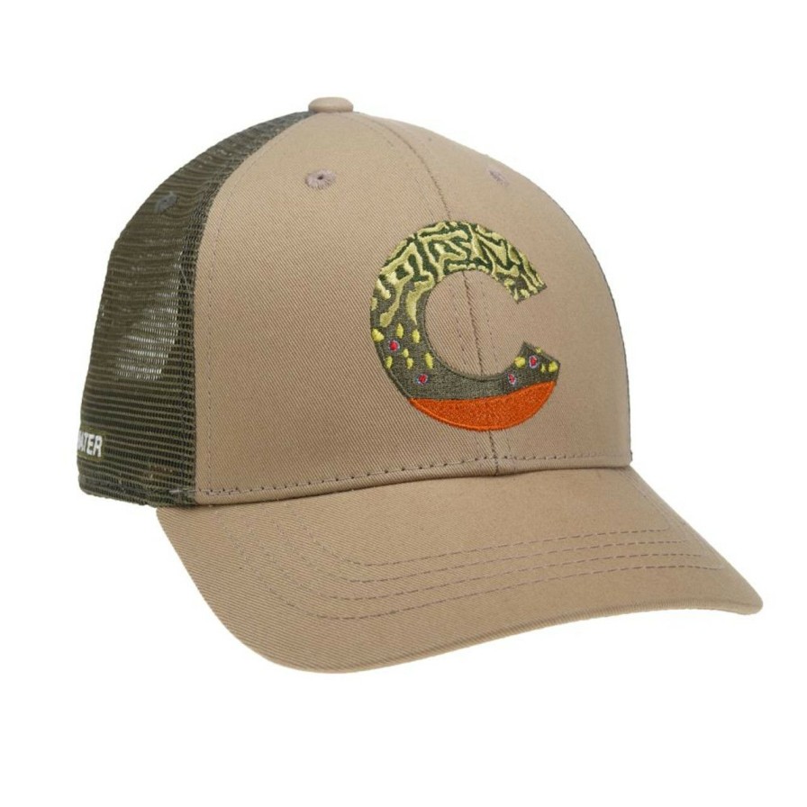 Apparel * | Rep Your Water Colorado Brown Trout Skin Hat Premium