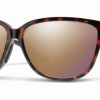 Accessories * | Smith Optics Monterey Polarized Sunglasses High Quality Tortoise/Rose Gold Mirror Lens