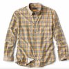 Apparel * | Orvis Stonefly Stretch Long-Sleeved Shirt Ochre Flash Sale