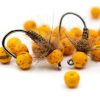 Fly Tying * | Firehole Slotted Speckled Tungsten Beads Pumpkin Pie Firehole Outdoors Special