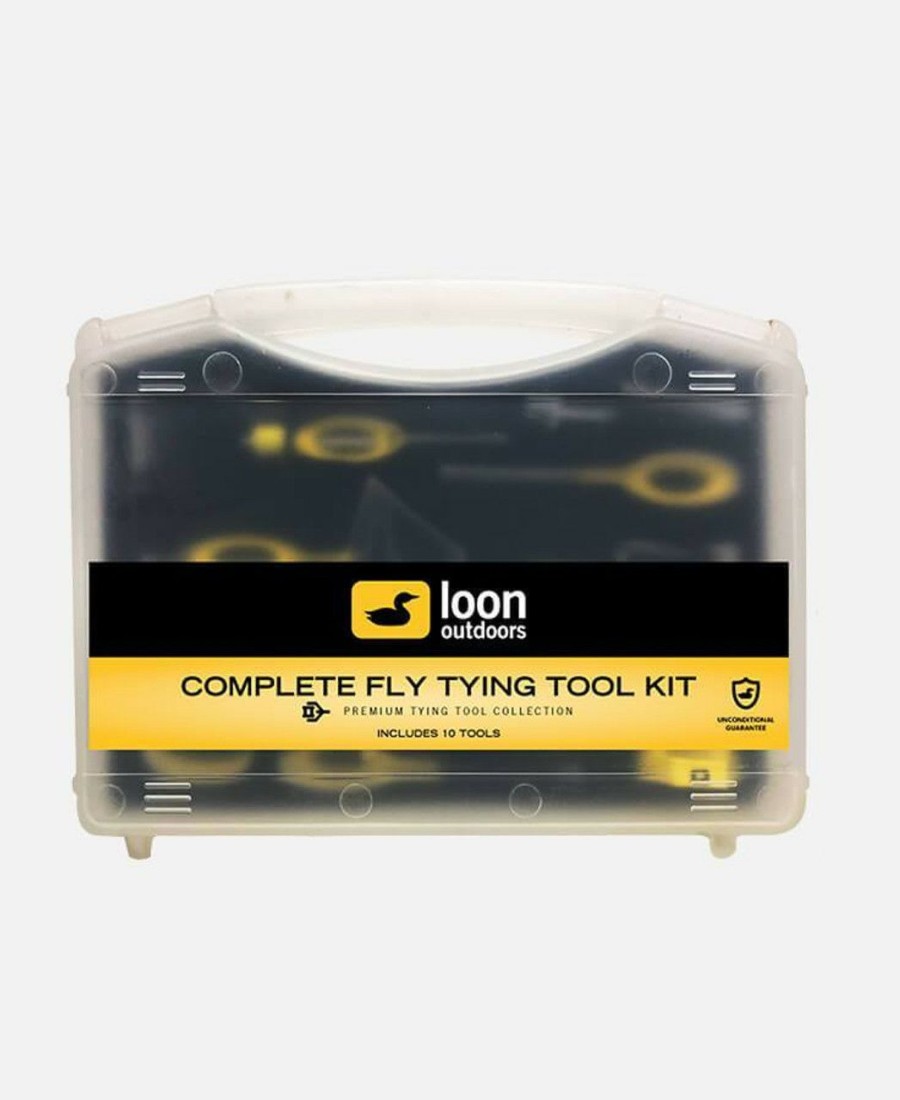 Fly Tying * | Loon Outdoors Complete Fly Tying Tool Kit Yellow Online