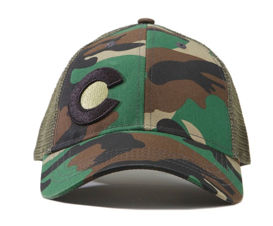 Apparel * | Republic Colorado Hat Camo Low Price