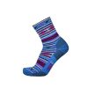 Apparel * | Point6 Active Life Taos Extra Light 3/4 Crew Socks Excellent Turquoise Gray