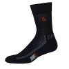 Apparel * | Point6 Hiking Tech Ultra Light Crew Socks Online Store Black