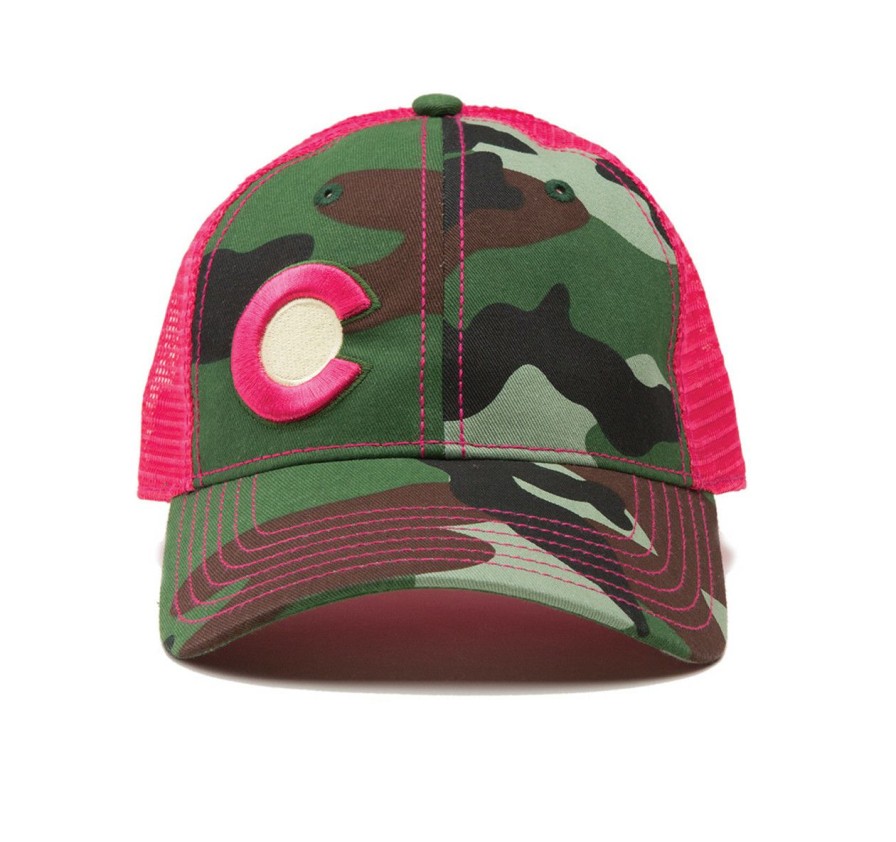 Apparel * | Republic Colorado Classic Hat Pink Camo Cheaper