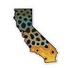 Accessories * | Casey Underwood California Brown Decal Sticker Eds Fly Shop Best Price