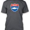 Apparel * | Rep Your Water Interstate West Tee Shirt Top Sell