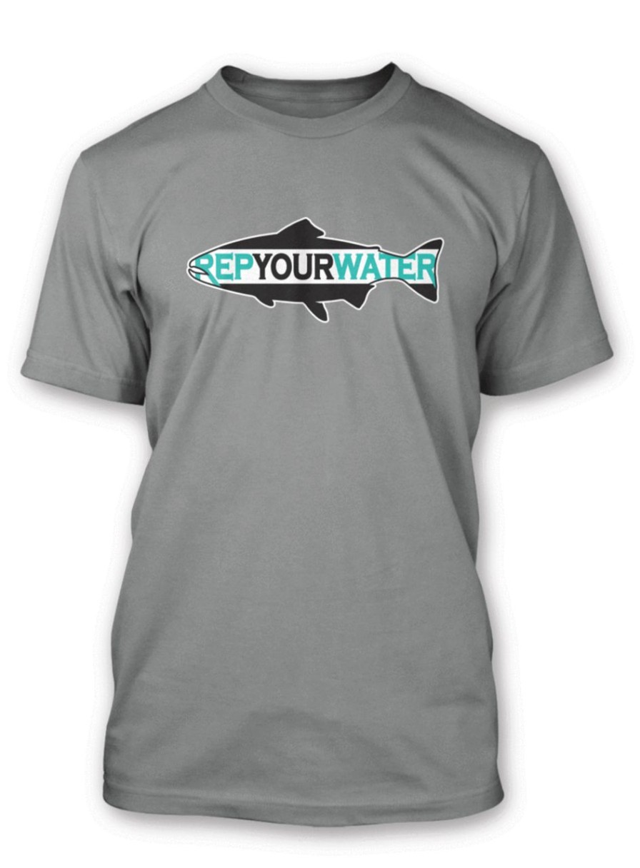 Apparel * | Rep Your Water Logo Tee Special Offers