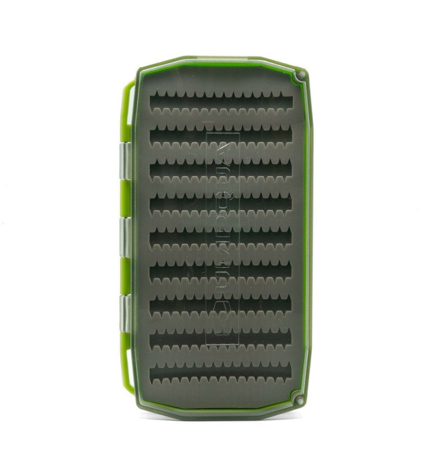 Accessories * | Umpqua Upg Sili Essential Large Hot Green Fly Box Opening Sales