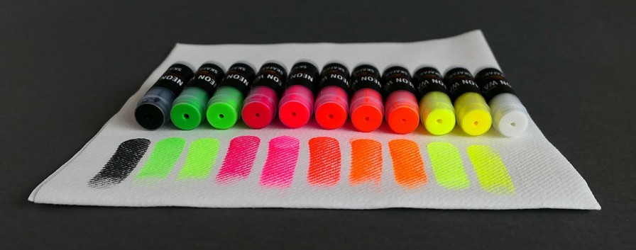 Online * | Skafars Neon Euro Nymphing Wax Sighter Tubes Eds Fly Shop Promotion