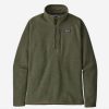 Apparel * | Patagonia Men'S Better Sweater 1/4-Zip Fleece Industrial Green Clearance