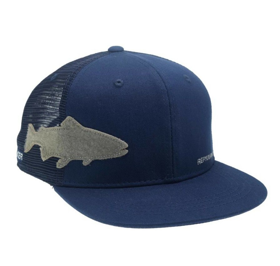 Apparel * | Rep Your Water Trout Fly Patch High Profile Fit Promotions