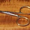 Fly Tying * | Dr Slick Microtip Arrow Scissors 3.5 Gold Loops Straight Dr. Slick Promotion