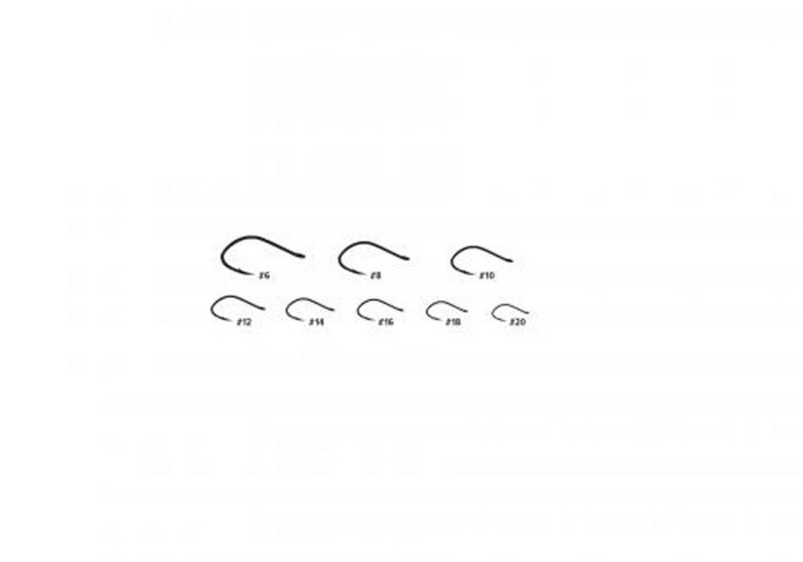 Fly Tying * | Umpqua U004 Black Nickle Hooks Store