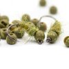 Fly Tying * | Firehole Slotted Speckled Tungsten Beads Olive Drab Firehole Outdoors Excellent Quality