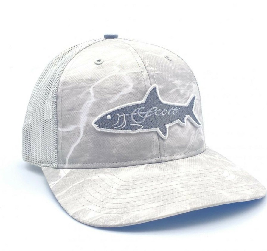 Apparel * | Scott Fly Rod Bonefish Mesh Hat Scott Rods Fashion